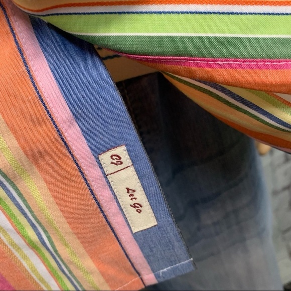 NWT Caribbean Joe Easy Care Buttoned Down Shirt - Picture 3 of 8